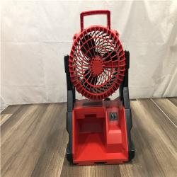 AS-IS Milwaukee 18-Volt Lithium-Ion Brushless Cordless PACKOUT Jobsite Fan (Tool-Only)