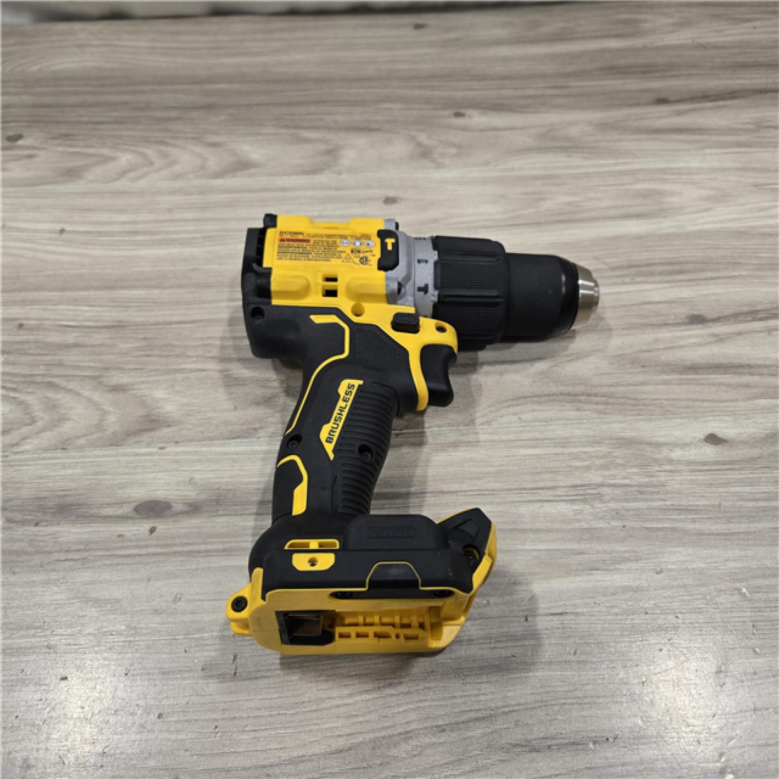 AS-IS DEWALT 20V Compact Cordless 1/2 in. Hammer Drill (Tool-Only)