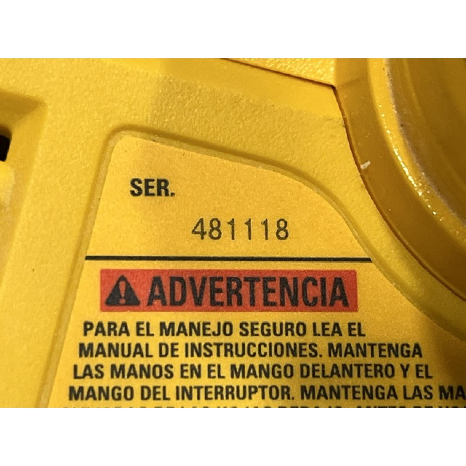 AS-IS DEWALT 20V MAX XR Cordless Brushless 3-1/4 in. Planer (Tool Only)