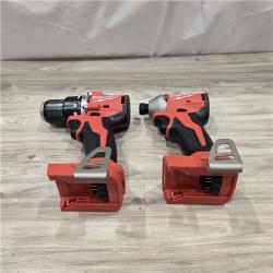 AS-IS Milwaukee M18 Compact 2-Tool Combo Kit