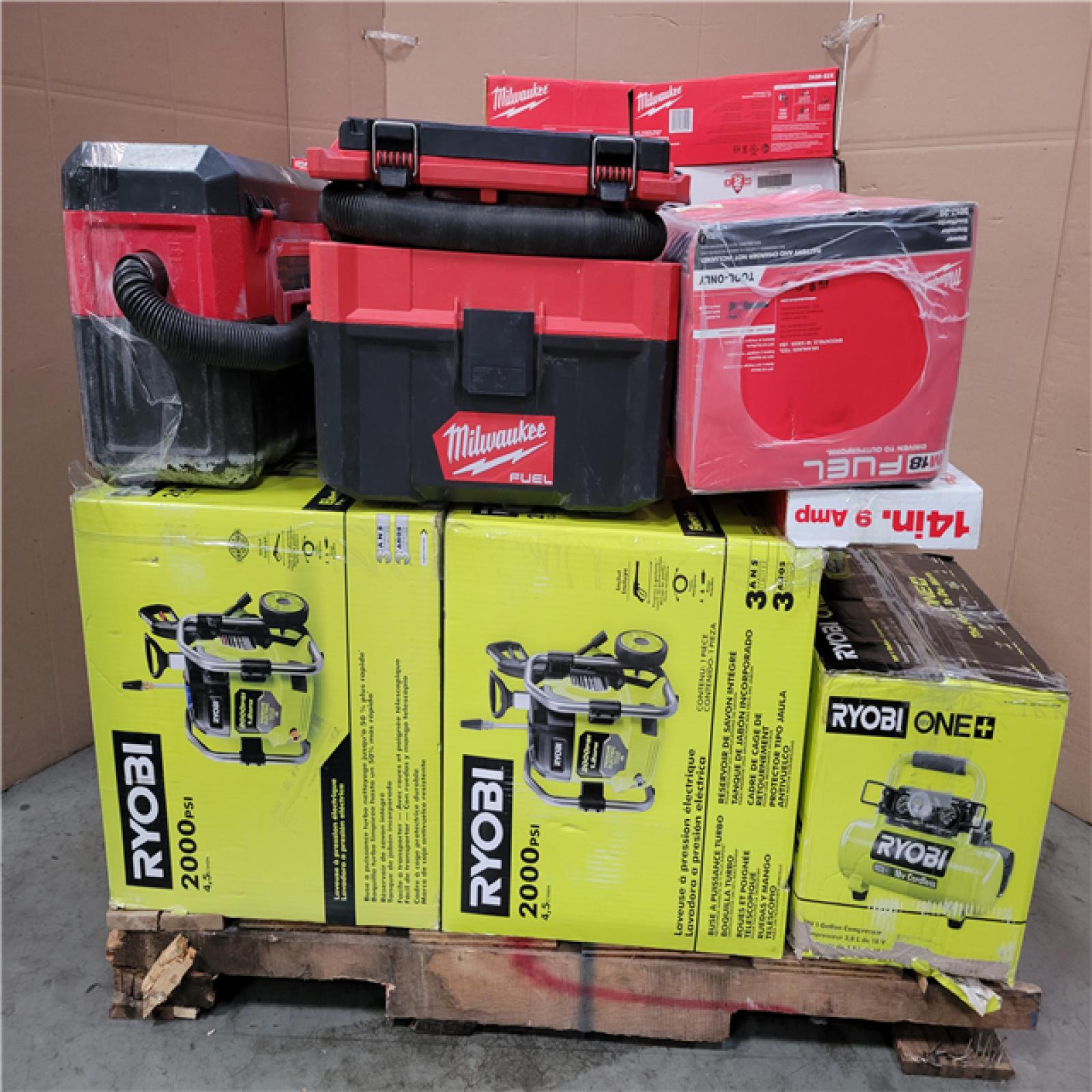 CALIFORNIA AS-IS TOOL PALLET