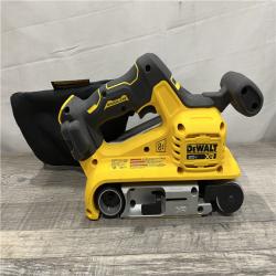 AS-IS DEWALT 20V MAX* XR Brushless Cordless Belt Sander (Tool-Only)