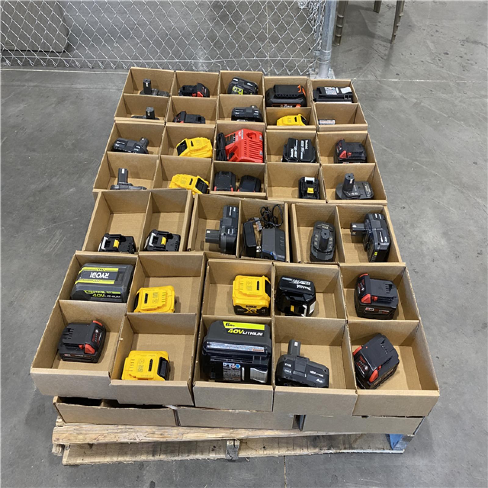 DALLAS LOCATION - AS-IS BATTERY PALLET