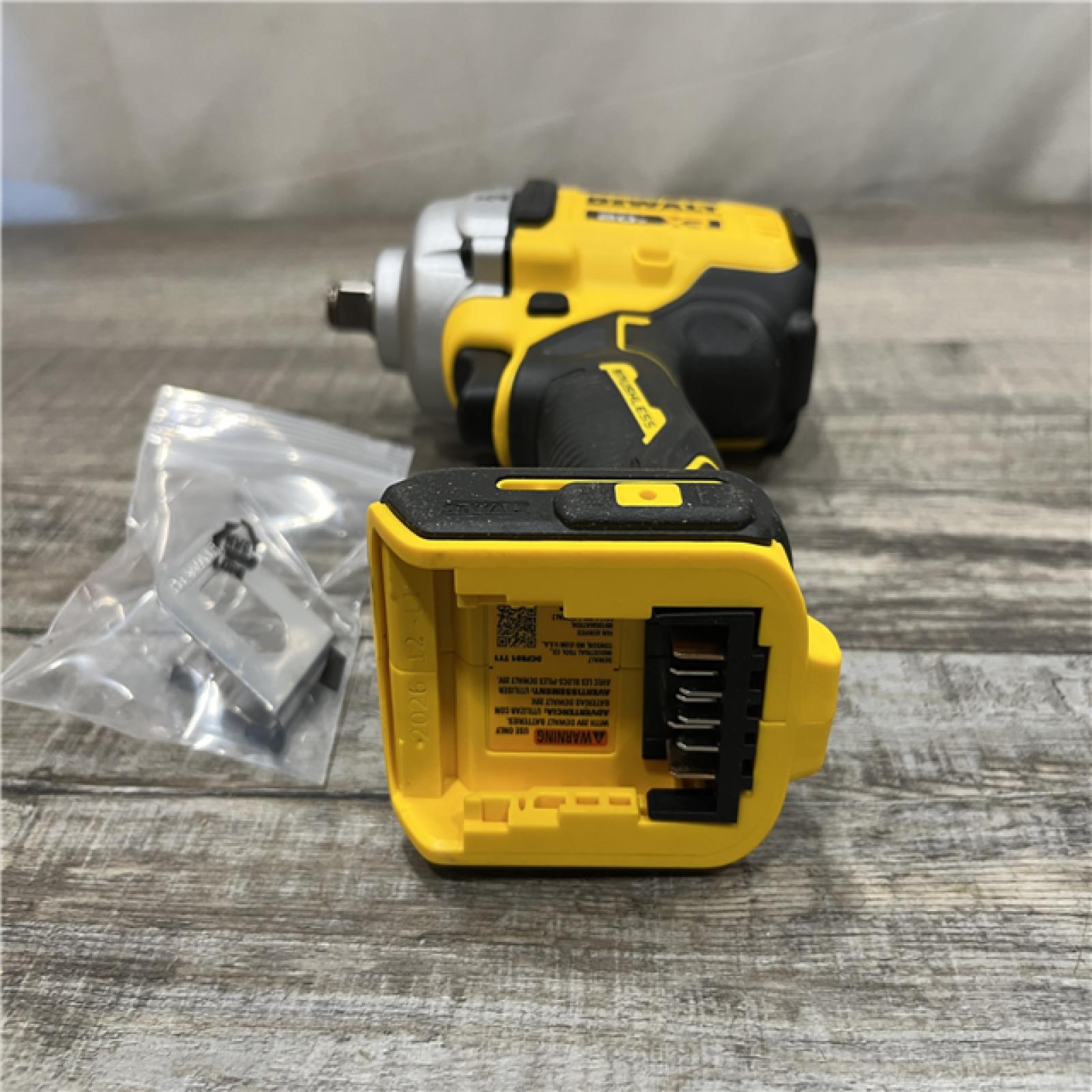 AS-IS DEWALT 20V MAX XR Cordless 1/2 in. Impact Wrench (Tool Only)