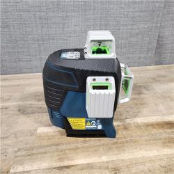 HOUSTON LOCATION - AS-IS BOSCH GLL3-330CG 12V Green-Beam 3-Plane Line Laser Level