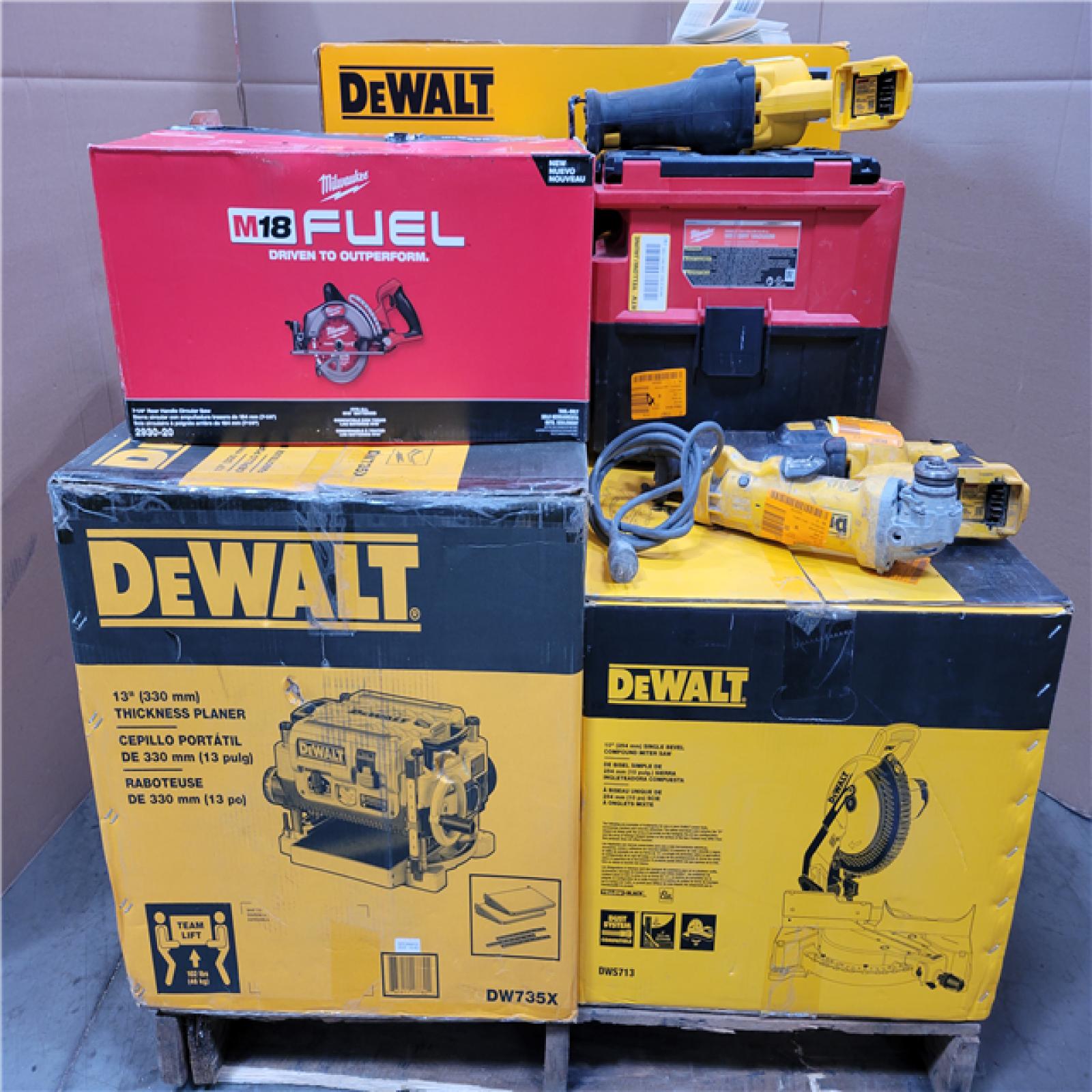 CALIFORNIA AS-IS TOOL PALLET