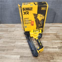 HOUSTON LOCATION - AS - IS DEWALT Cordless 20V MAX XR Angled Finish Nailer (Tool Only)