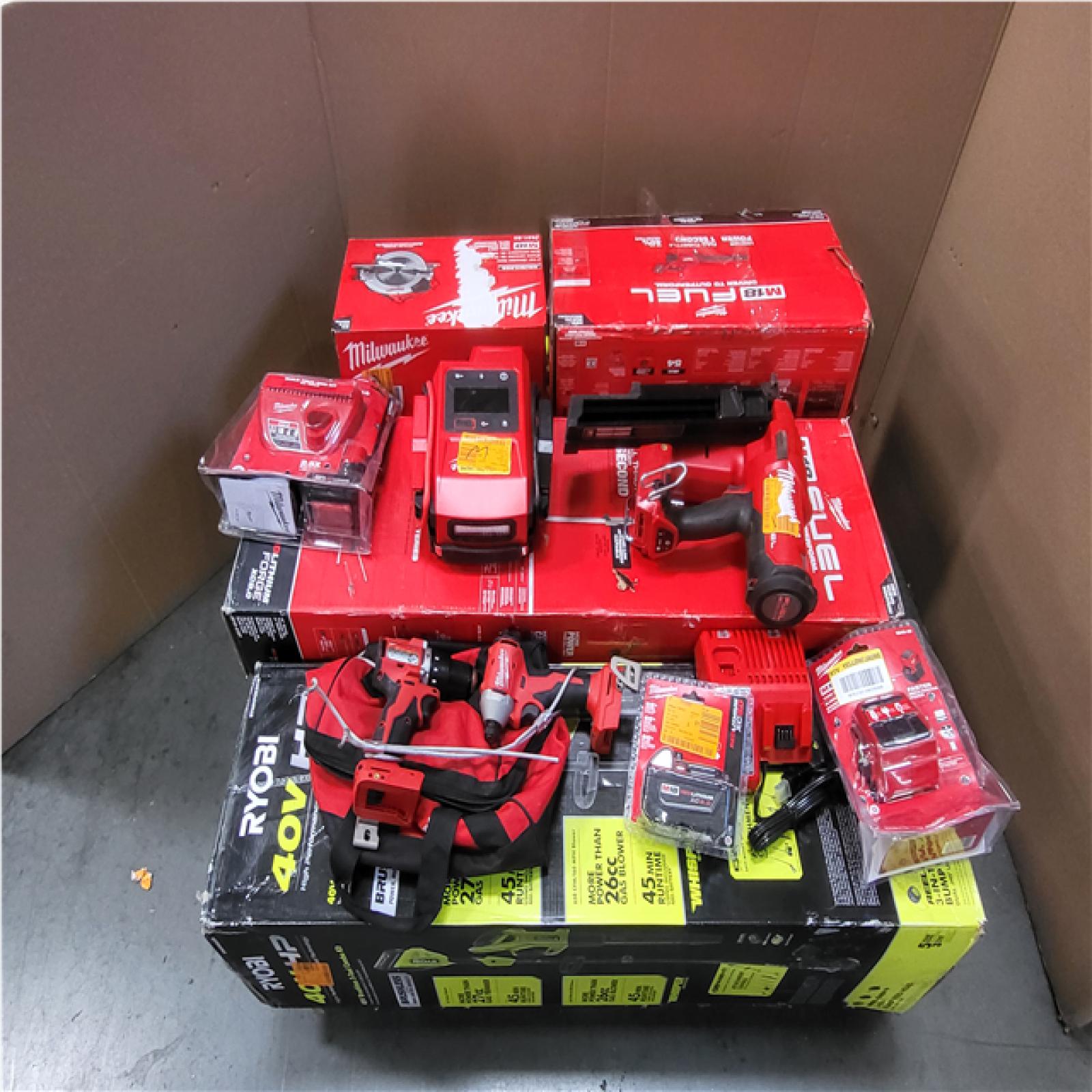 CALIFORNIA AS-IS TOOL PALLET