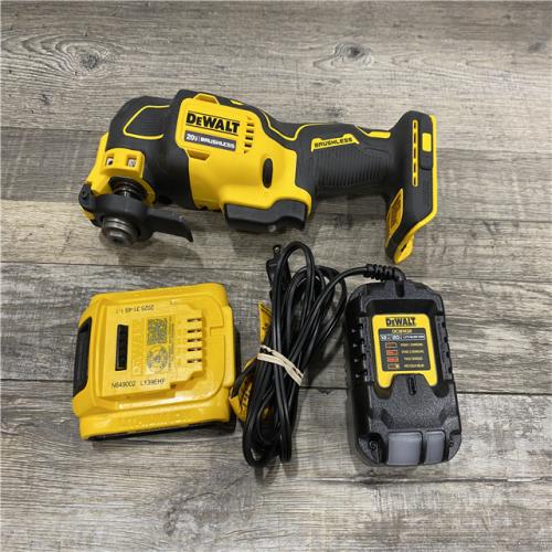 AS-IS DEWALT 20-Volt MAX Lithium-Ion Cordless Brushless Oscillating Tool Kit
