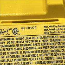AS-IS DEWALT 20V MAX Cordless Electric Portable Inflator (Tool Only)