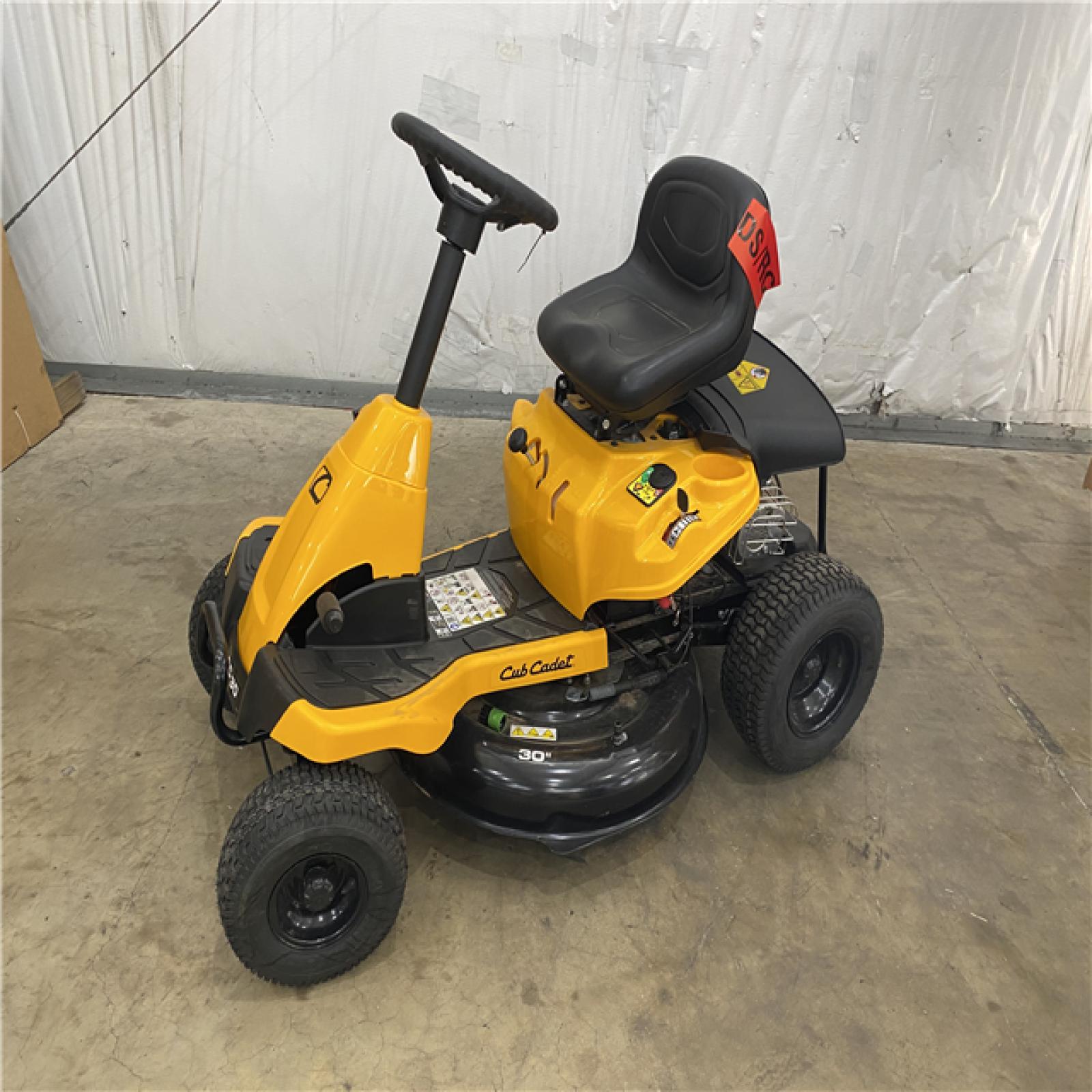 Houston Location AS IS - Cub Cadet 30in. Riding Mower
