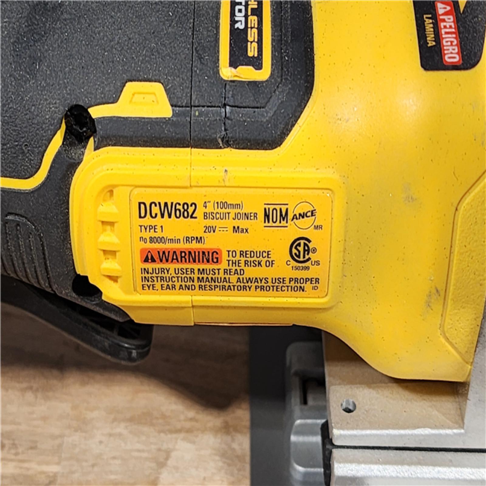 HOUSTON LOCATION - AS-IS DEWALT 20V Cordless Biscuit Joiner (Tool Only)
