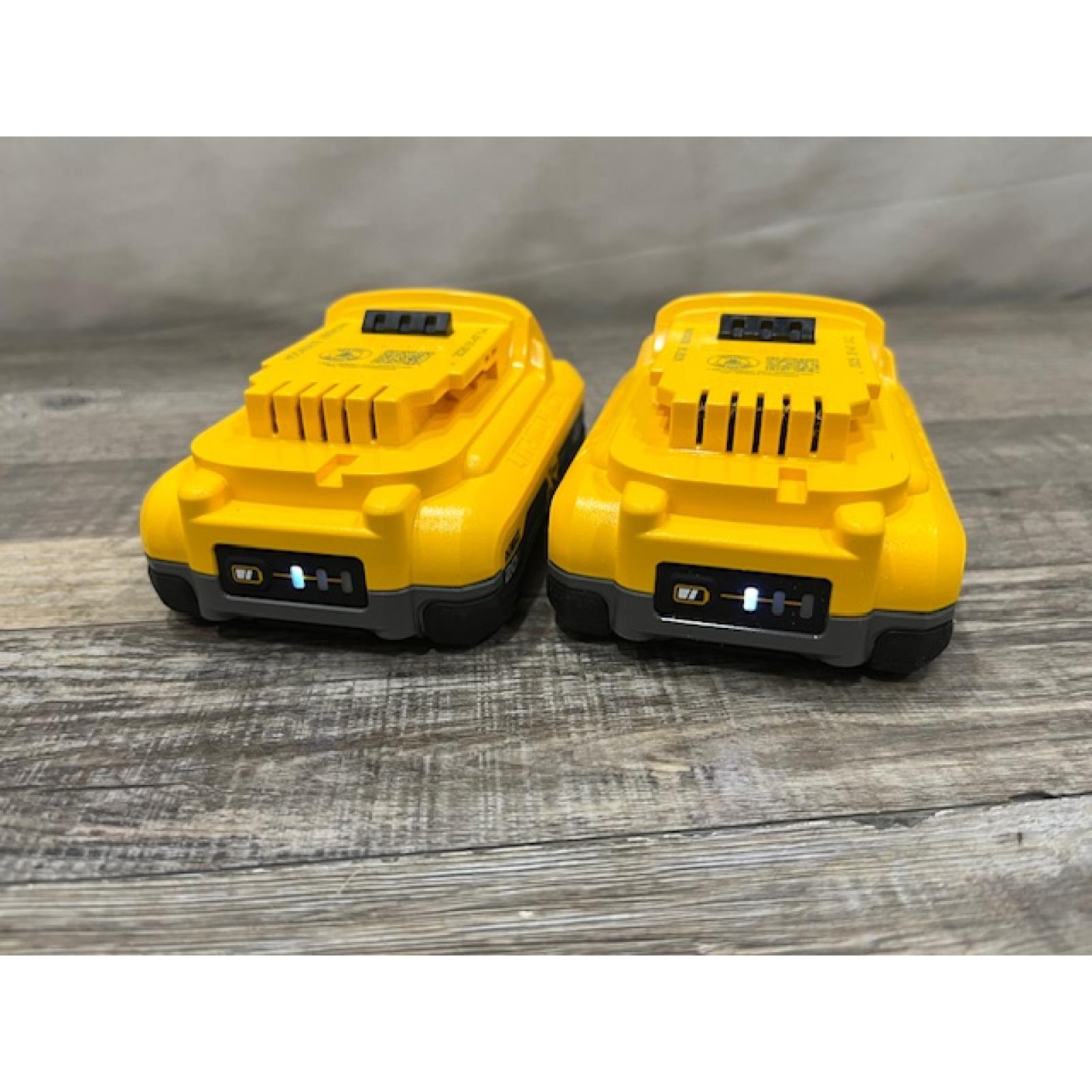 AS-IS DEWALT 20V MAX XR Lithium-Ion 4.0 Ah Battery Packs (2-Pack)