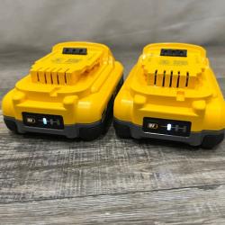 AS-IS DEWALT 20V MAX XR Lithium-Ion 4.0 Ah Battery Packs (2-Pack)
