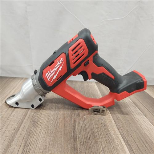 AS-IS- Milwaukee M18 18V Lithium-ion Cordless 18-gauge Double Cut Metal Shear (Tool-Only)