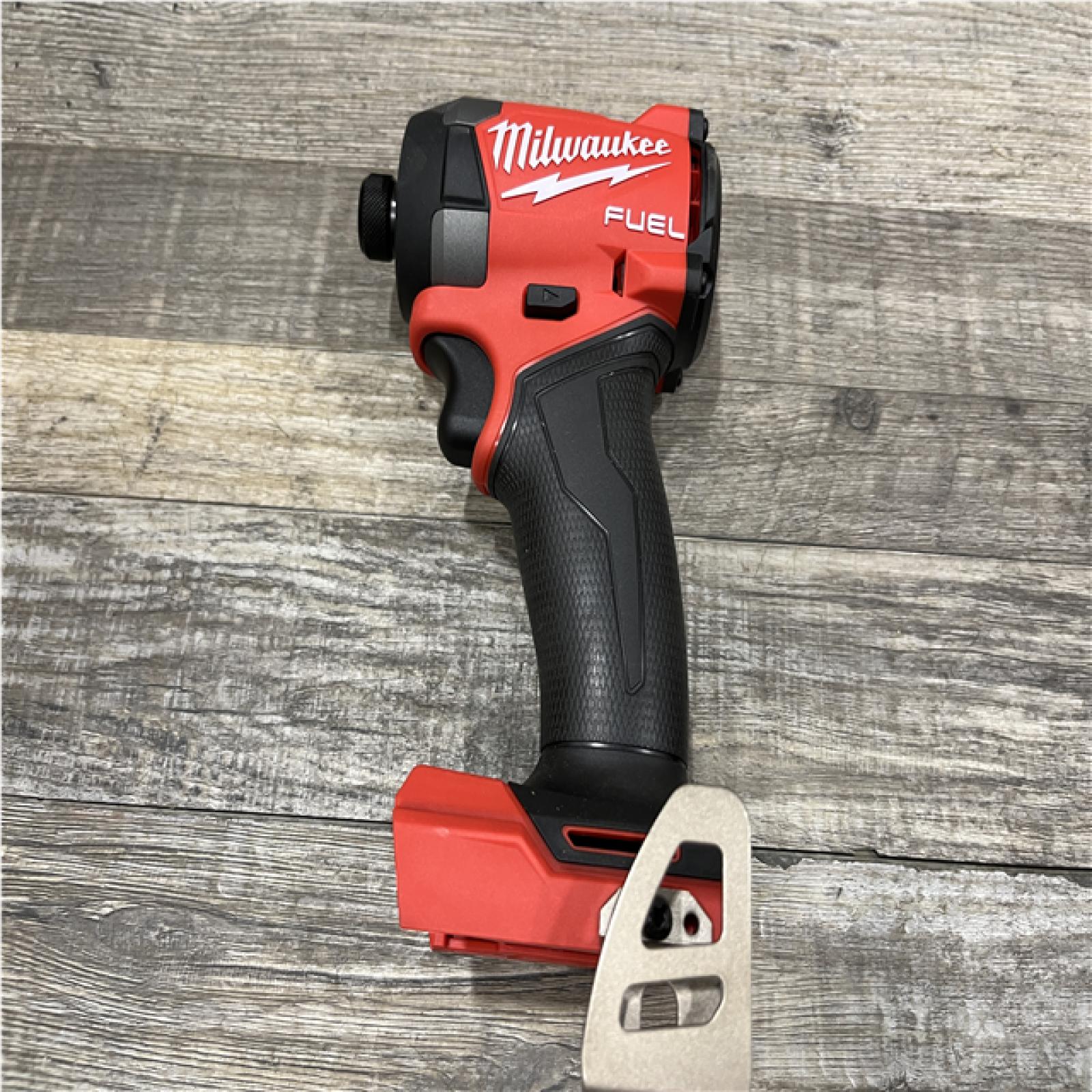 AS-IS Milwaukee FUEL 18V Lithium-Ion Brushless Cordless 1/4 in. Hex Impact Driver Kit