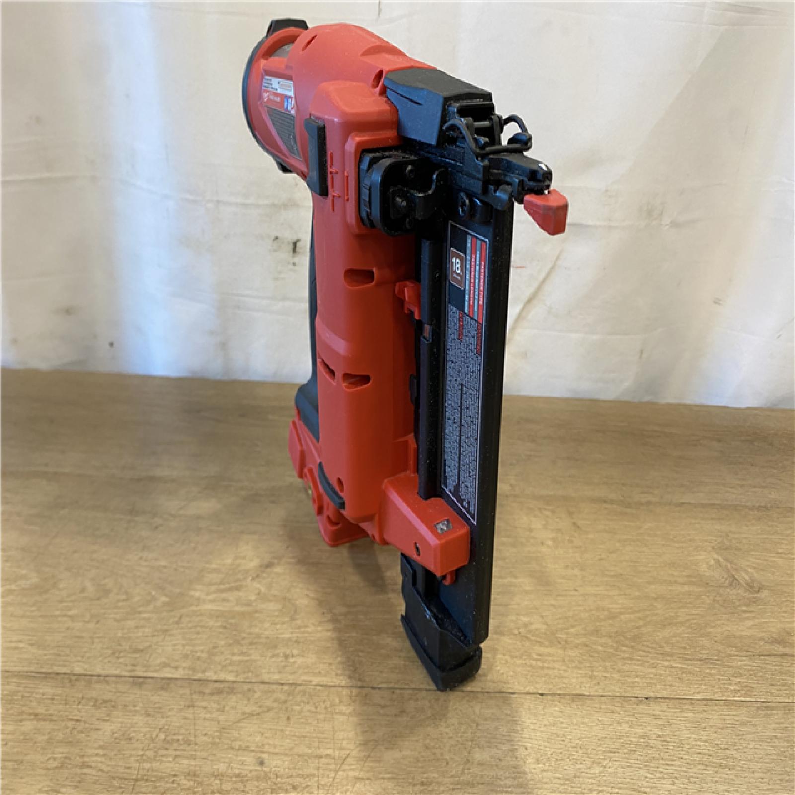 AS-IS Milwaukee FUEL 18-Volt Lithium-Ion Brushless Cordless Gen II 18-Gauge Brad Nailer (Tool-Only)
