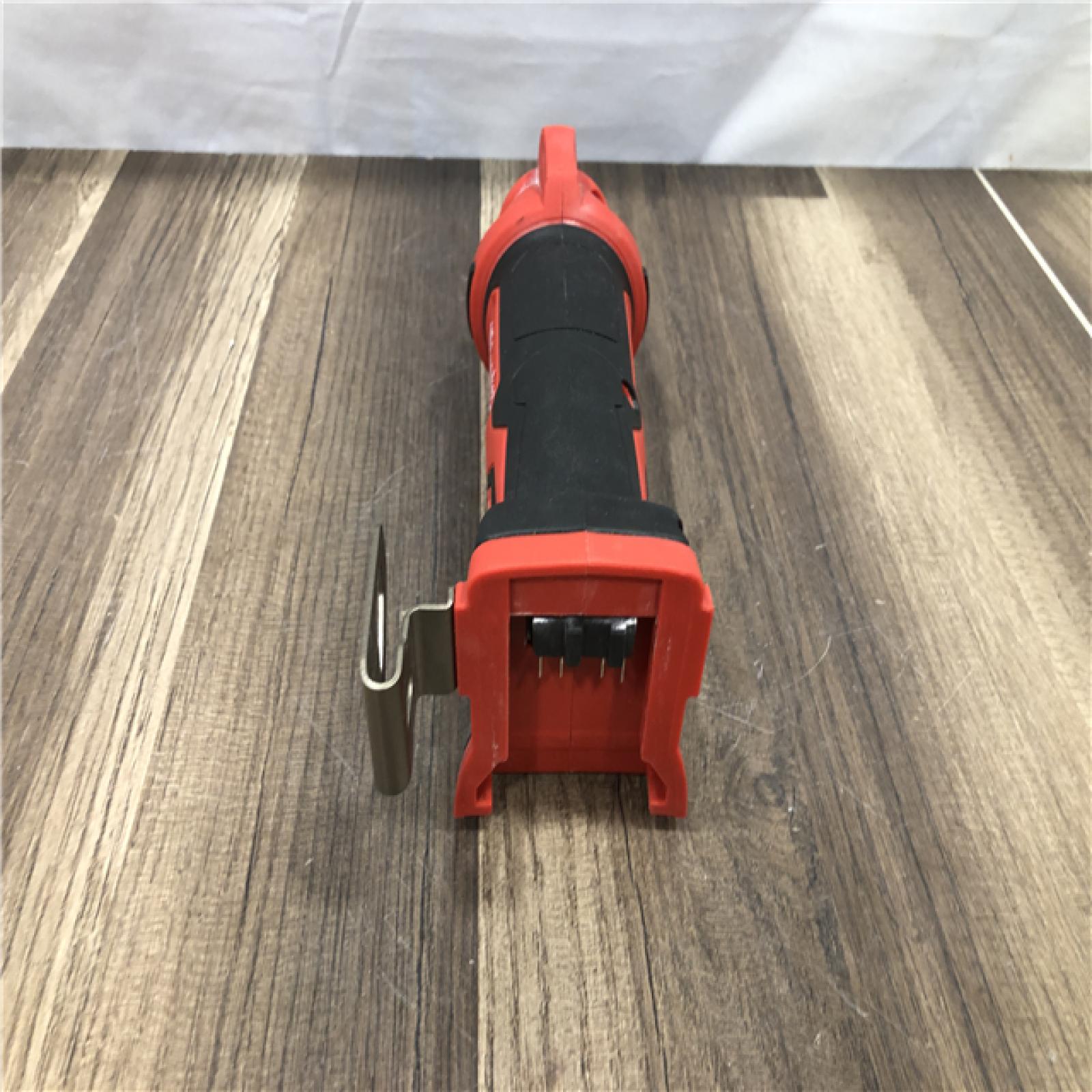 AS-IS Milwaukee 18V Lithium-Ion Cordless Drywall Cut Out Rotary Tool (Tool-Only)