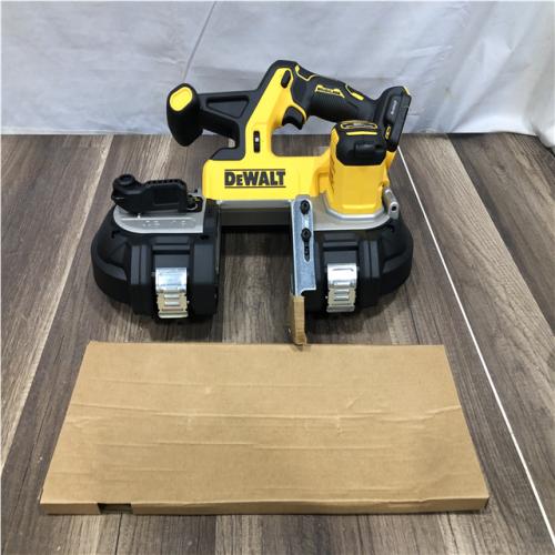 AS-IS DEWALT 20-Volt MAX 3-3/8 in. Cordless Brushless Bandsaw (Tool-Only)
