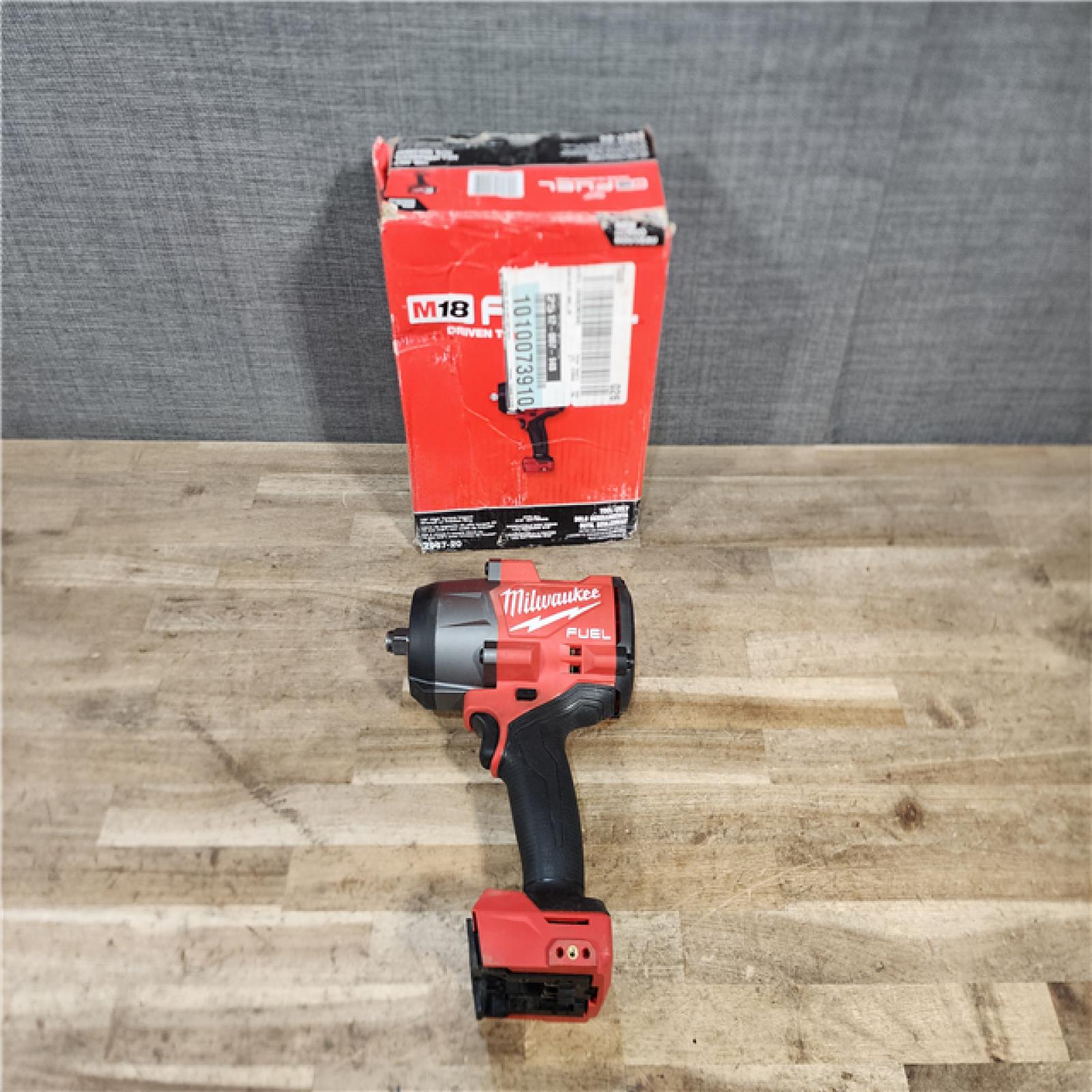 HOUSTON LOCATION - AS-IS Milwaukee  FUEL 18V Lithium-Ion Brushless Cordless 1/2 in. Impact Wrench with Friction Ring (Tool-Only)