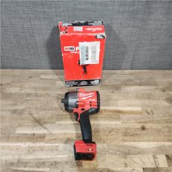 HOUSTON LOCATION - AS-IS Milwaukee  FUEL 18V Lithium-Ion Brushless Cordless 1/2 in. Impact Wrench with Friction Ring (Tool-Only)