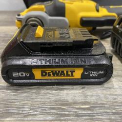 AS-IS DEWALT 20V MAX XR Cordless Brushless 3-Speed Oscillating Multi Tool Kit
