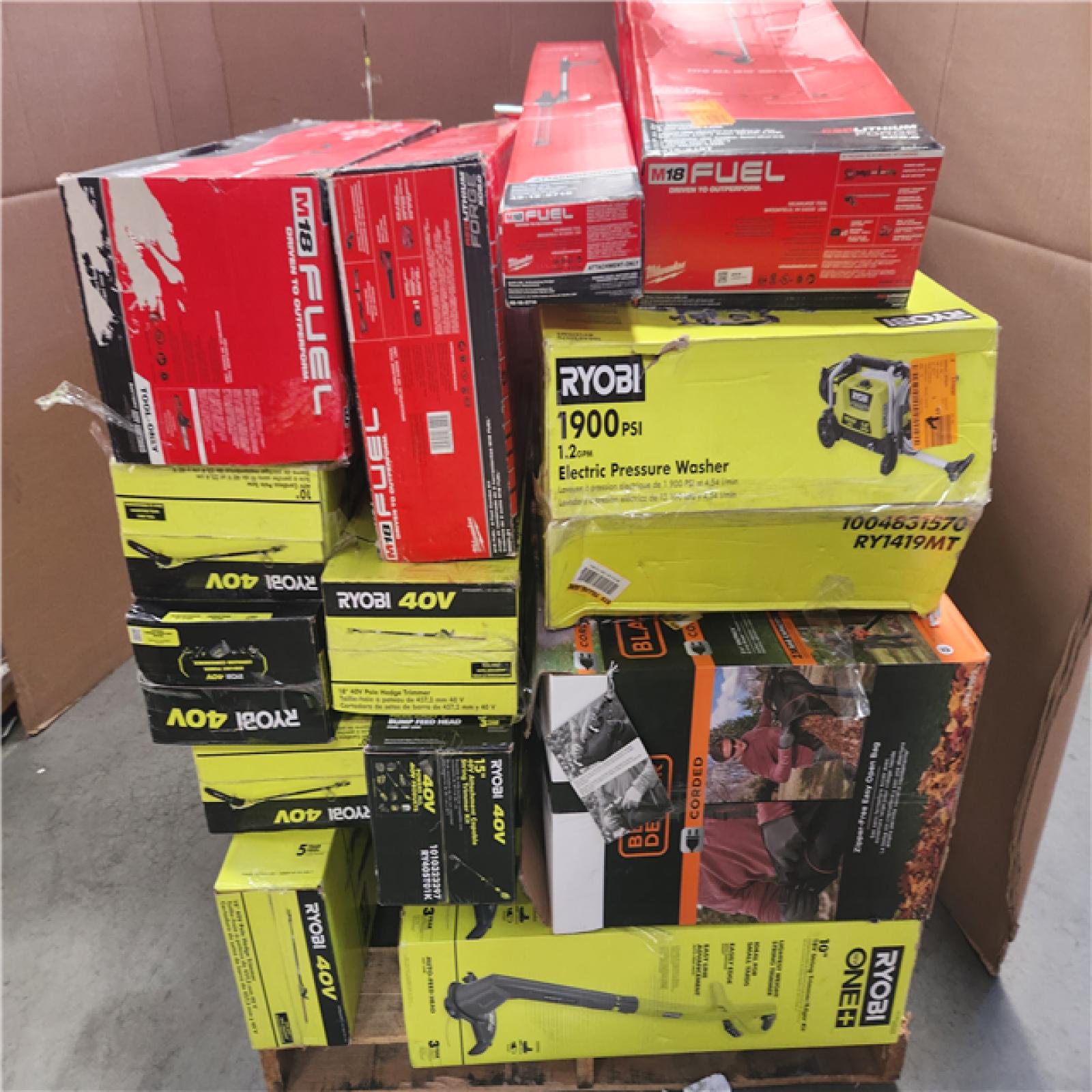 CALIFORNIA AS-IS TOOL PALLET