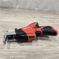 AS-IS Milwaukee 2420-21 12V 1.5Ah Cordless Straight Handle Reciprocating Saw Kit