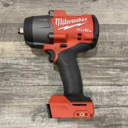 AS-IS Milwaukee FUEL 18V Lithium-Ion Brushless Cordless 1/2 in. Impact Wrench with Friction Ring (Tool-Only)