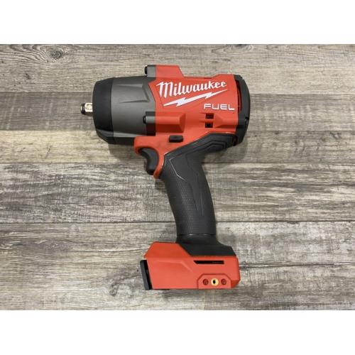 AS-IS Milwaukee FUEL 18V Lithium-Ion Brushless Cordless 1/2 in. Impact Wrench with Friction Ring (Tool-Only)