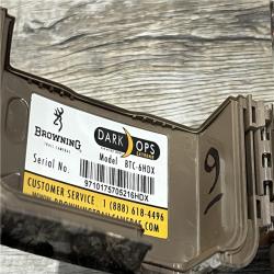 AS-IS Browning Dark Ops Extreme Trail Camera BTC 6HDX W/ 8 GB SD Card and 8AA Battery