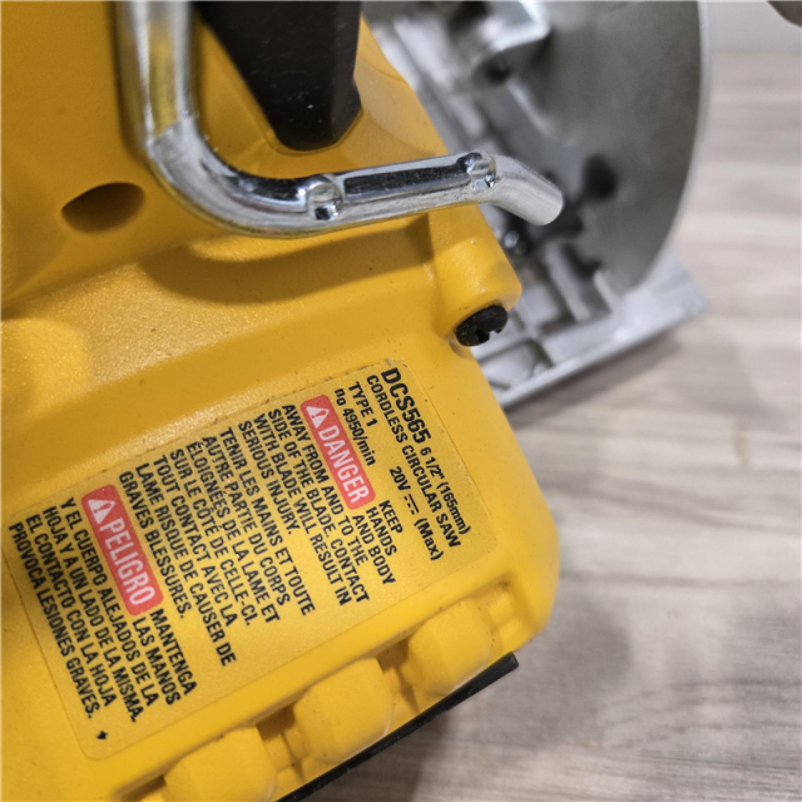 AS-IS DeWALT DCS565B 20V Max 6.5 Cordless Circular Saw (TOOL ONLY)