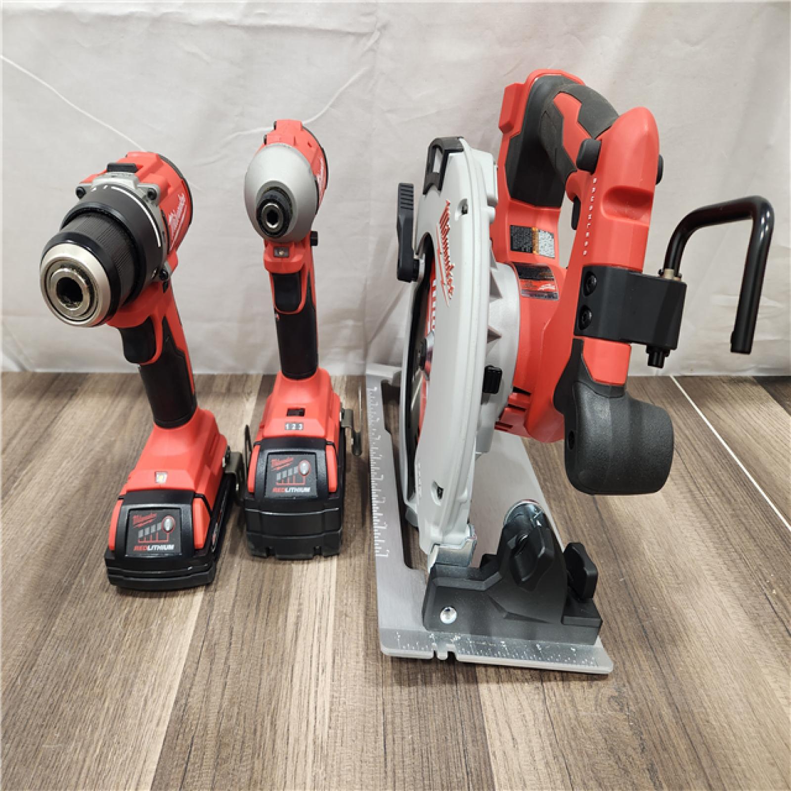 AS-IS- Milwaukee M18 4-Tool Combo Kit