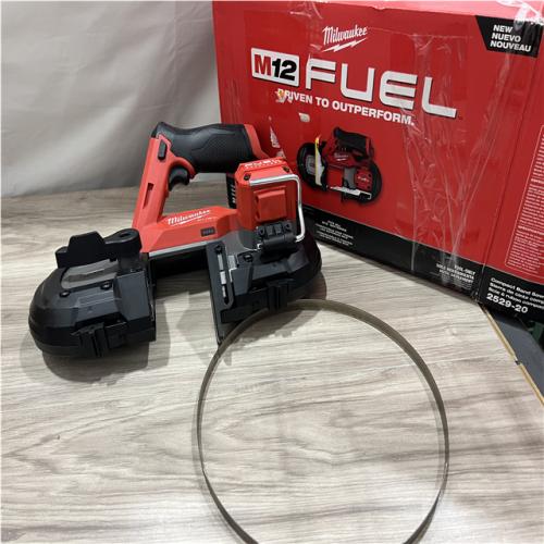 AS-IS Milwaukee FUEL 12V Lithium-Ion Cordless Compact Band Saw (Tool-Only)