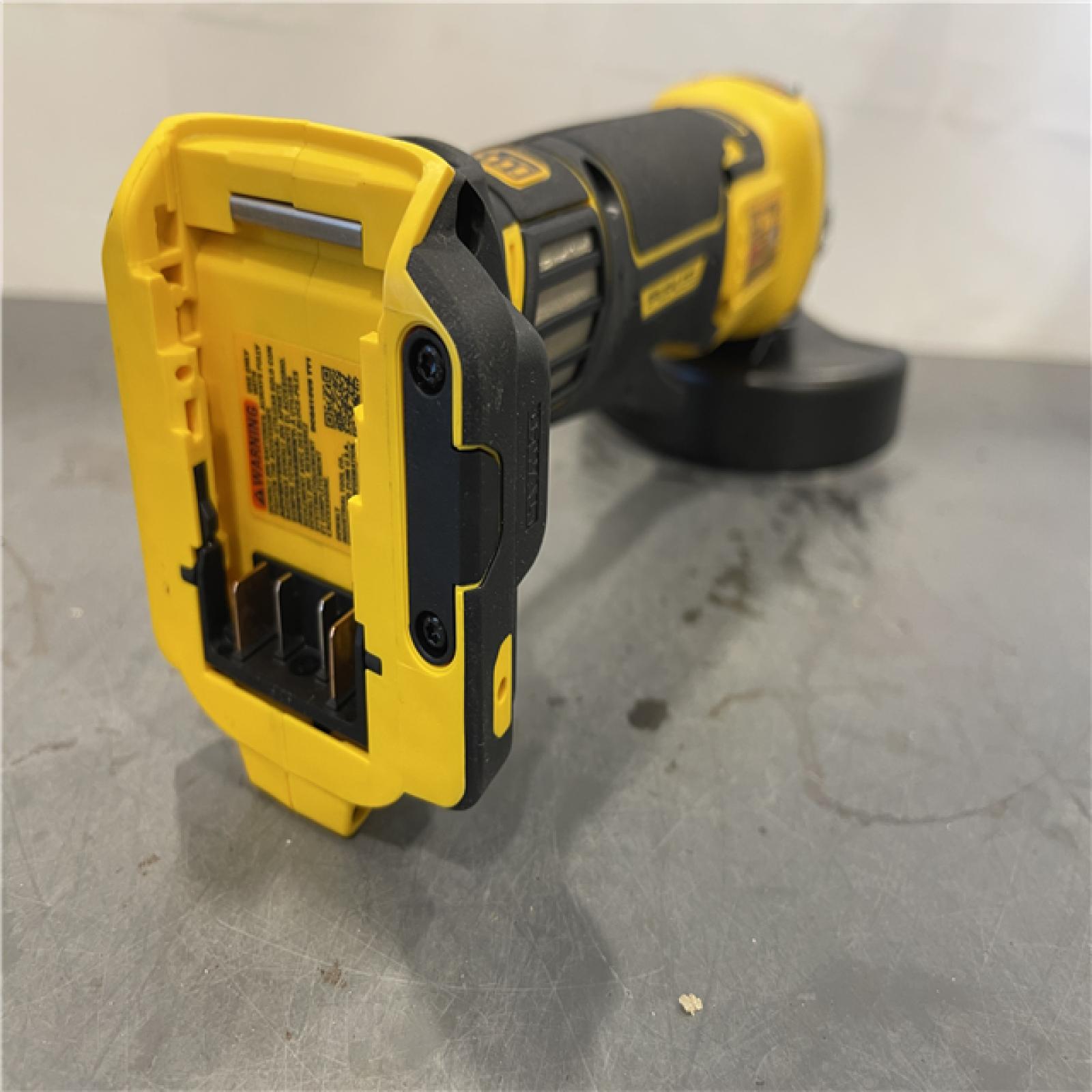 AS-IS - DeWalt 20V XR Cordless 4-1/2. in. to 5 in. Variable Speed Angle Grinder