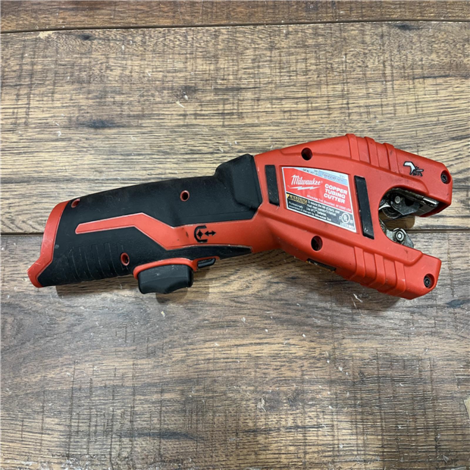 AS-IS Milwaukee M12 12-Volt Lithium-Ion Cordless PVC Pipe Shear (Tool-Only)