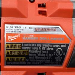 AS-IS Milwaukee FUEL 18V Lithium-Ion Brushless Cordless Hammer Drill and Impact Driver Combo Kit