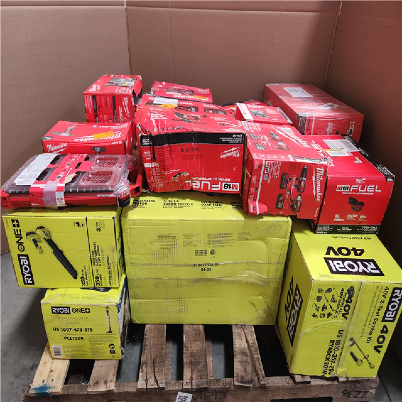 CALIFORNIA AS-IS TOOL PALLET