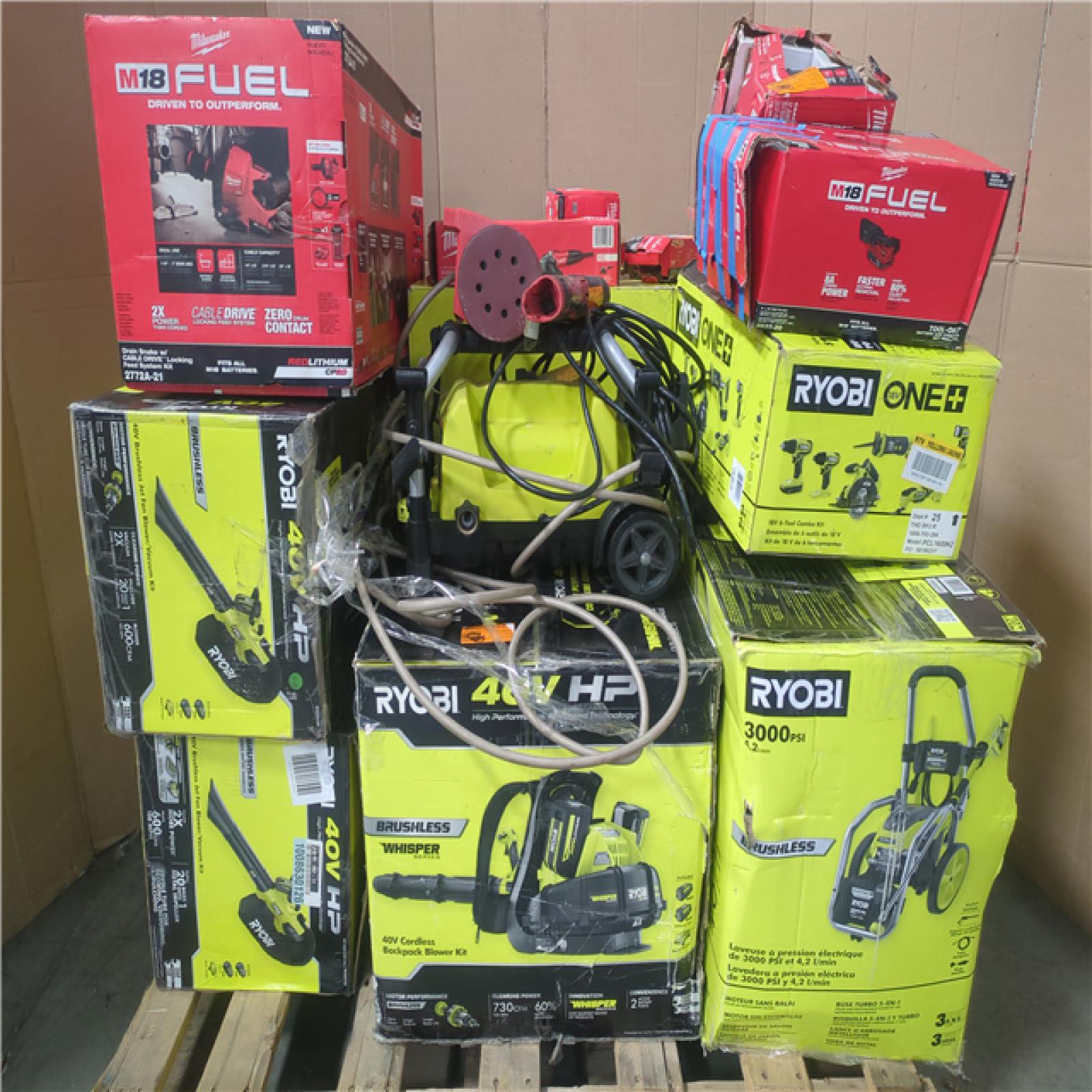 CALIFORNIA AS-IS TOOL PALLET