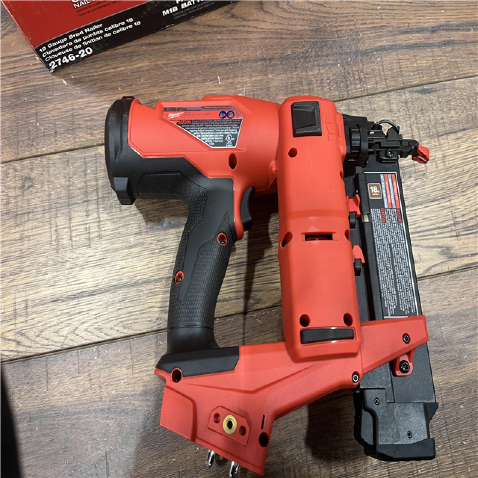 AS-IS Milwaukee M18 FUEL 18 Gauge Brad Nailer