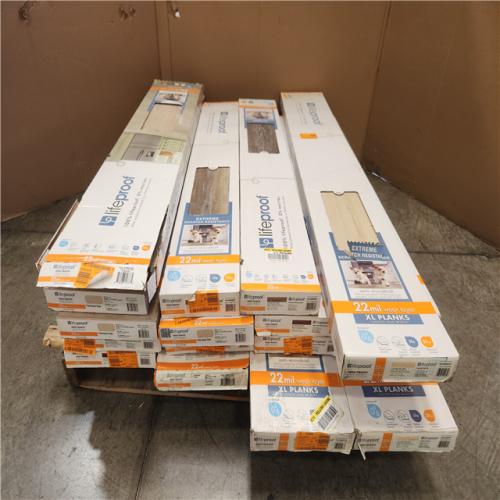 Phoenix NEW Lifeproof  Waterproof Click Lock Luxury Vinyl Plank Flooring Pallet (17-Boxes)