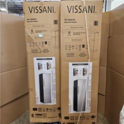 Phoenix NEW 2 Vissani 24 in. 11 cu. ft. Convertible Auto Defrost Garage Ready Upright Freezer/Refrigerator in Stainless Steel, Energy Star