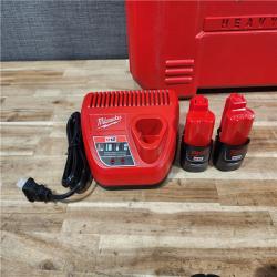 HOUSTON LOCATION - AS-IS (APPEARS LIKE NEW) M12 12-Volt Lithium-Ion Force Logic Cordless Press Tool Kit (3 Jaws Included) with Two 1.5 Ah Battery and Hard Case