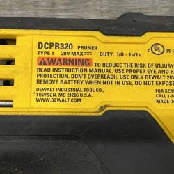 AS-IS DEWALT 20V MAX Cordless Battery Powered Pruner Kit