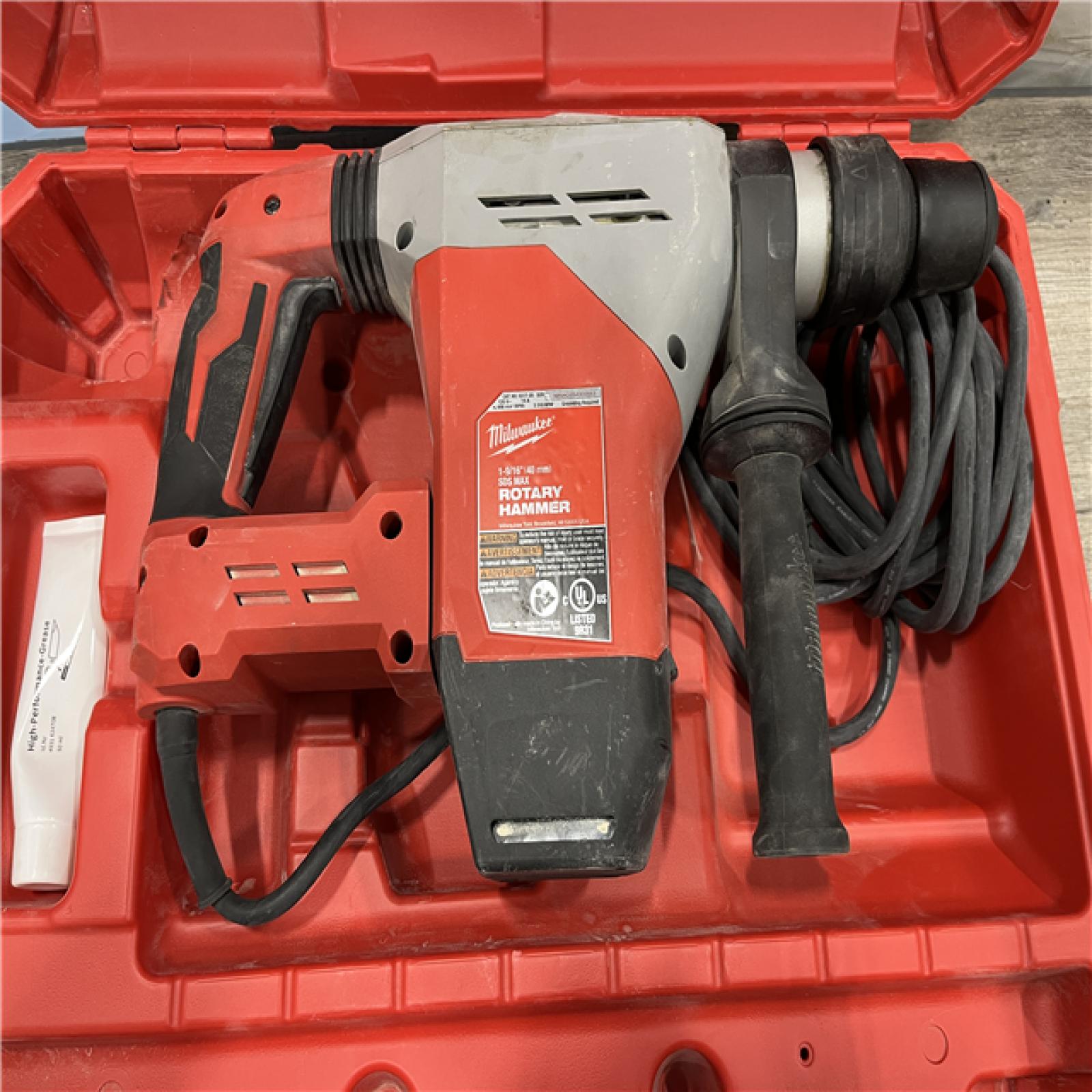 AS-IS Milwaukee 1-9/16 in. SDS-Max Rotary Hammer