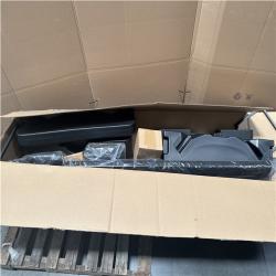 CALIFORNIA AS IS HAMPTON BAY OFFSET UMBRELLA W LED LIGHTS 11 FT