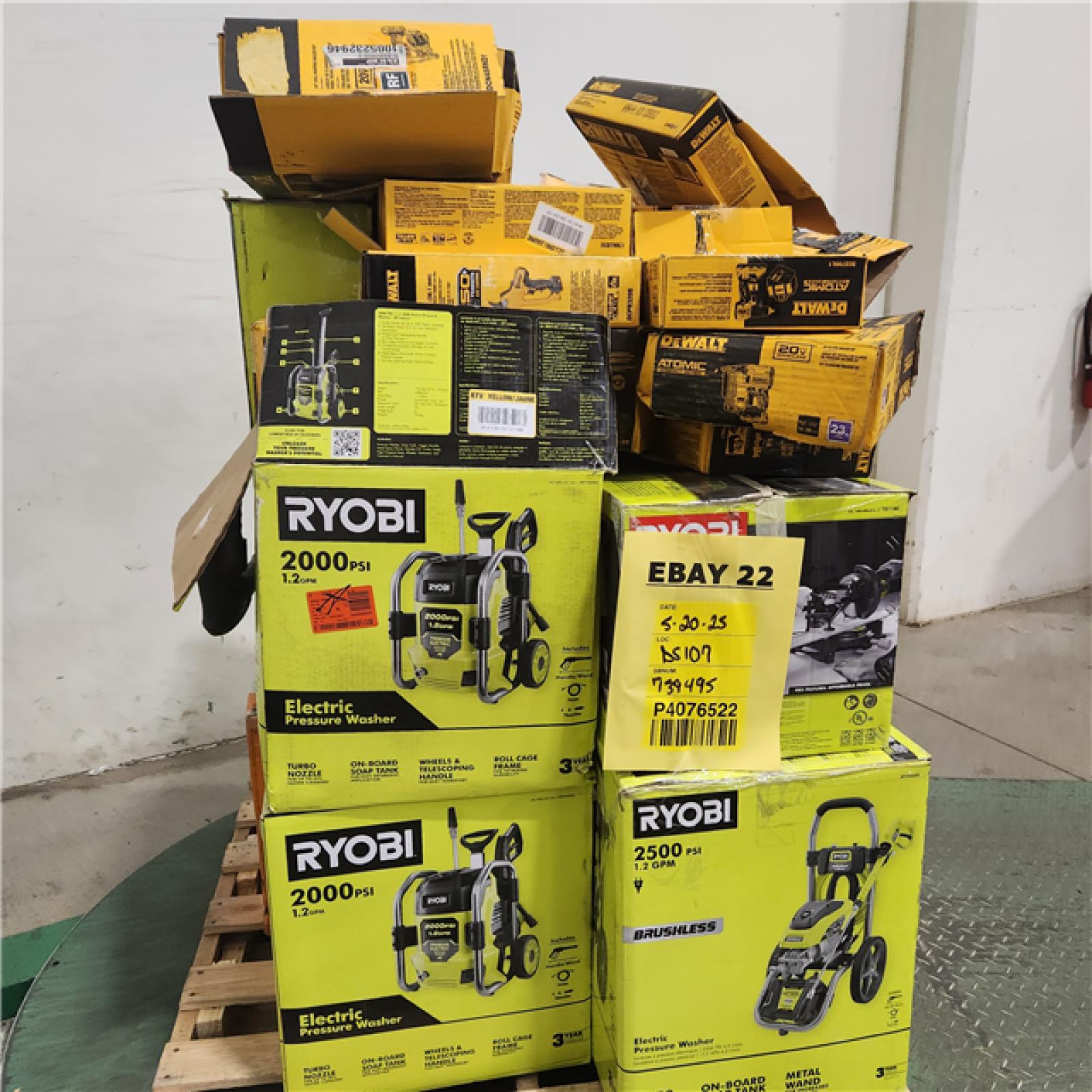 Dallas Location - As-Is Tool Pallet