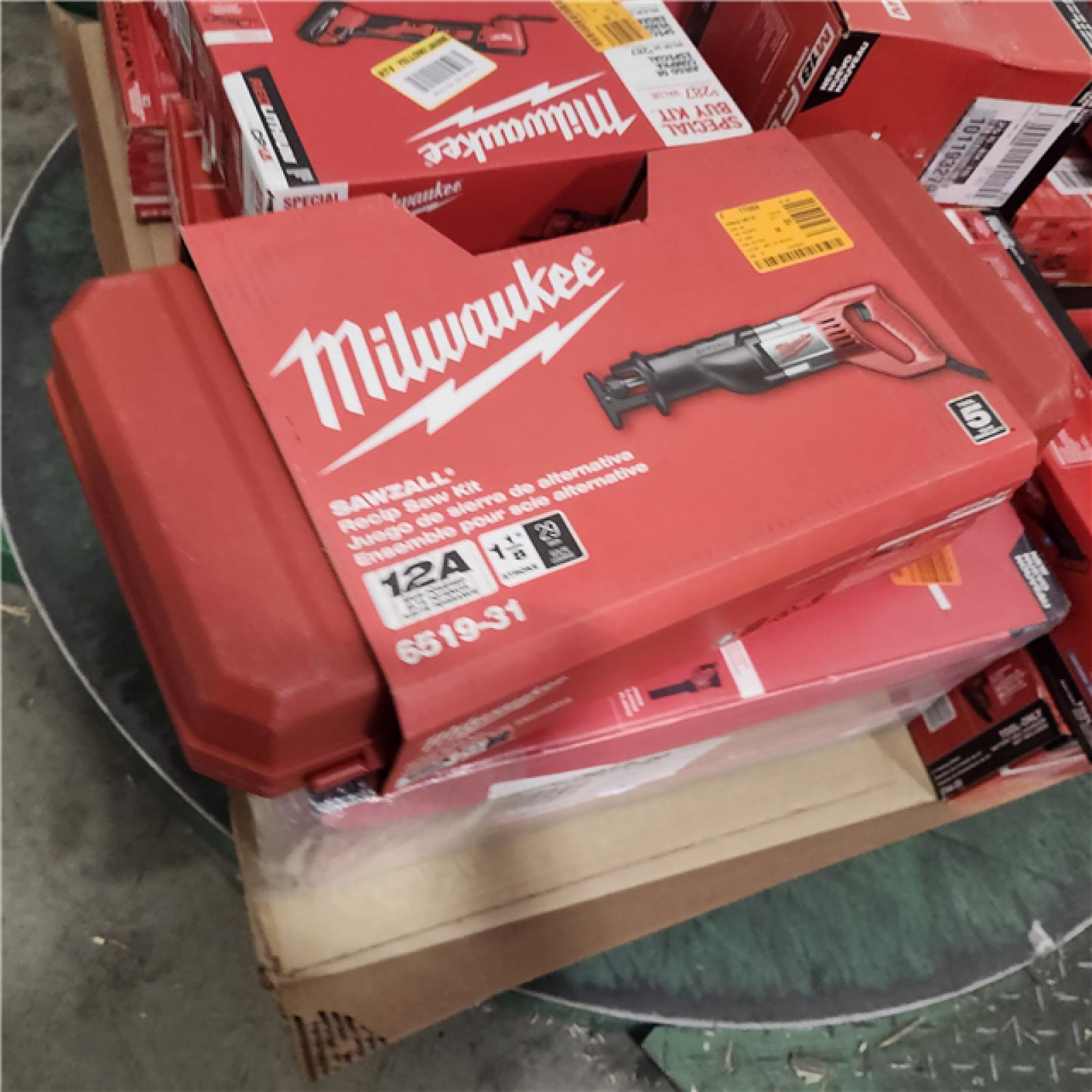 Dallas Location - As-Is MILWAUKEE Tool Pallet