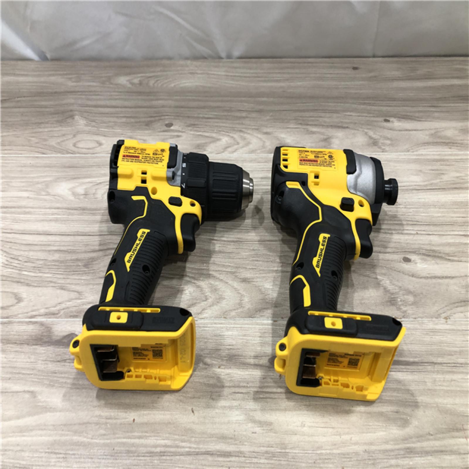 AS-IS DEWALT ATOMIC 20-Volt MAX Lithium-Ion Cordless Combo Kit
