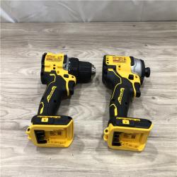 AS-IS DEWALT ATOMIC 20-Volt MAX Lithium-Ion Cordless Combo Kit